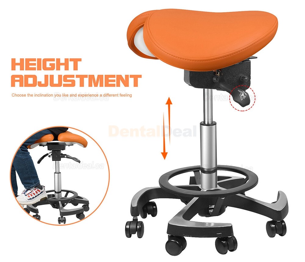 TYTC 096-2 Dental Hygiene Operator Stool Ergonomic Hygienist Chair with Foot Control